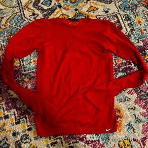 Nike seamless running top - M/L